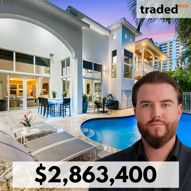 Ryan Whaley Of Campbell & Rosemurgy Real Estate Represents Buyer In Fort Lauderdale Single Family Sale
