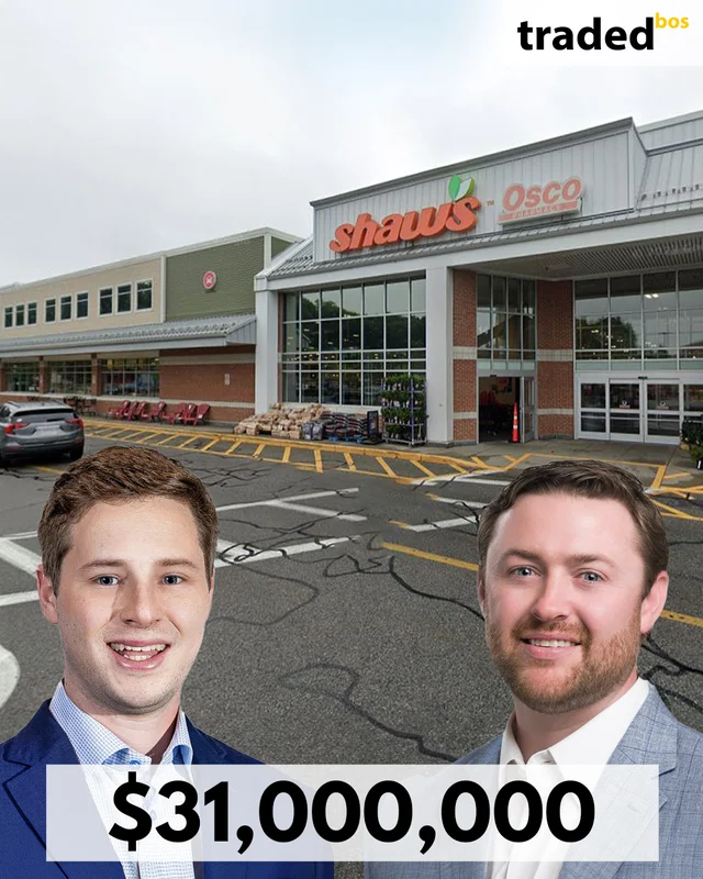 Fidelity Investments Affiliate Acquires Shaw's Grocery Store In Worcester For $31M With NorthMarq