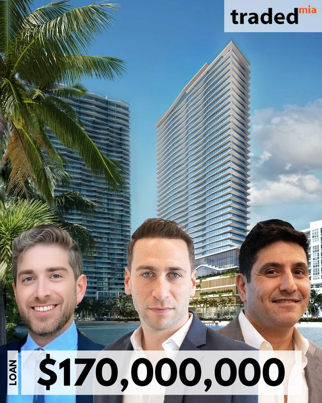 Joseph Stern & Roni Benjamini Landlord With Adam Westreich Secures $170M Construction Loan In Miami
