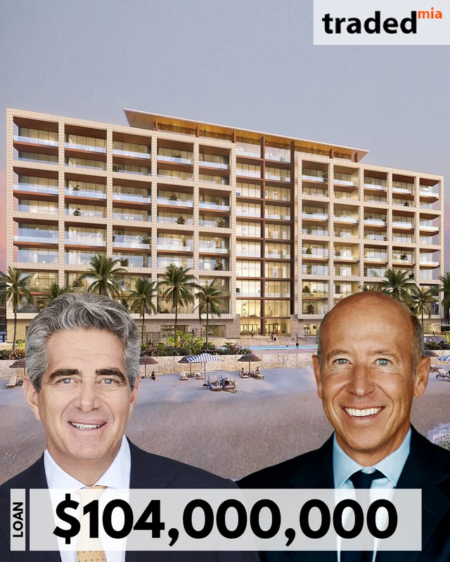 Jeff Soffer Of Fontainebleau Development And Barry Sternlicht Of Starwood Capital Group Secure $104M Loan For Development Site In Tequesta FL