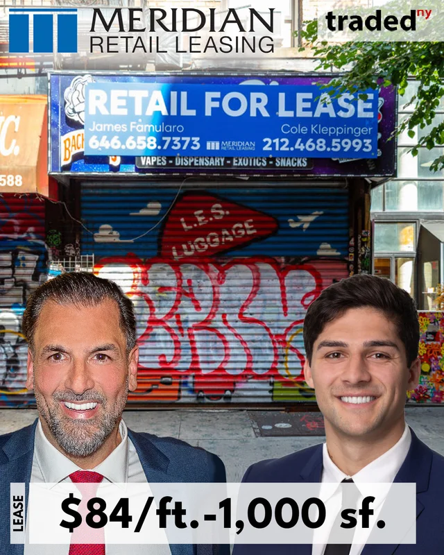 Adam Amsalem Leases Retail Space To Looseleaf International At 161 Orchard Street For $84/ft