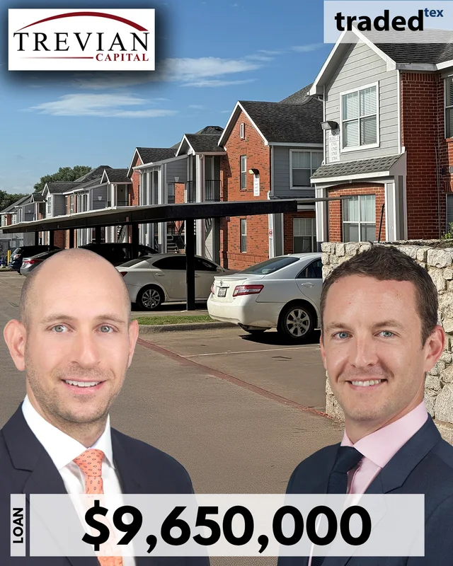 Michael Hoffenberg & Charlie Zabriskie Secure $9.65 Million Loan For Dallas Multifamily Acquisition