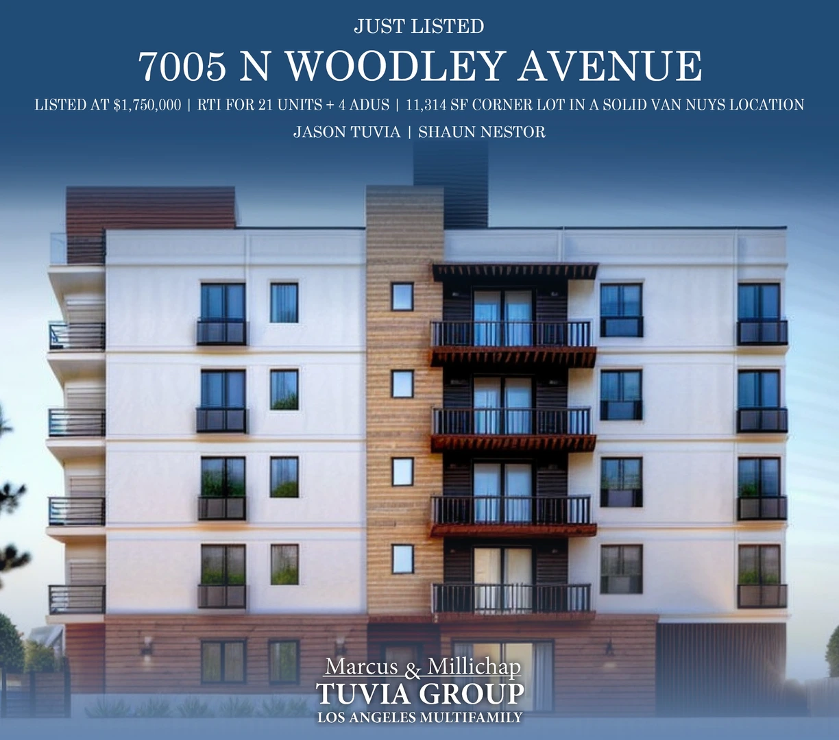 RTI Development Site Listed at 7005 Woodley Avenue