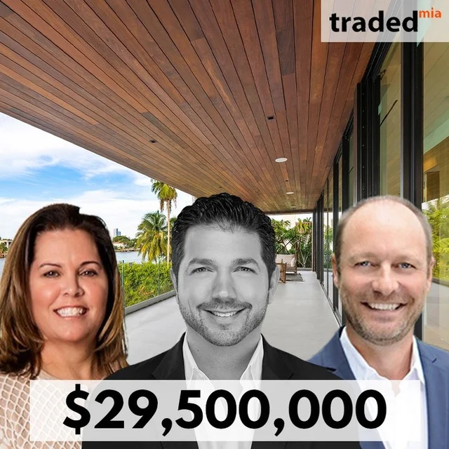 Christopher Coudron & Benjamin Ling Acquire Miami Beach SFR For $29.5M