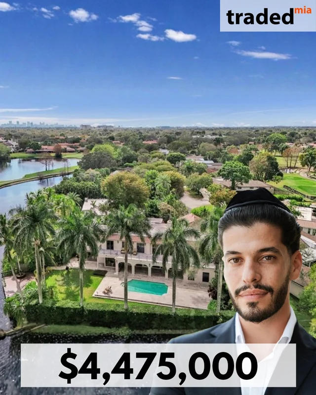 Eli Jacoby Of The Brokerage South Florida Real Estate Represents Buyer In Sale Of Hollywood Home For $4.475M