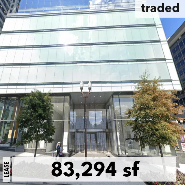 WeWork Leases 83294 Square Feet At 1201 Wilson Blvd Arlington From Landlord JBG Smith