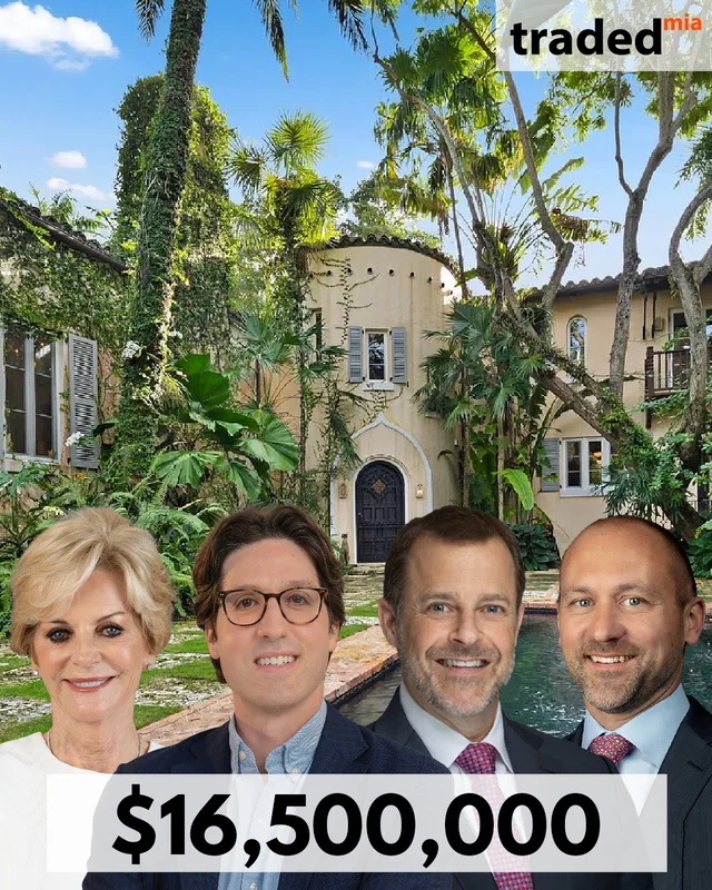 Timothy J. Carver Of GQG Partners Purchases Coconut Grove Mansion From Greg Herskowitz For $16.5M