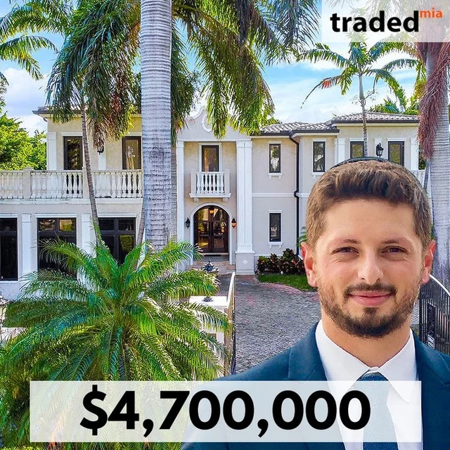 Daniel & Elizaveta Jammer Sell Bal Harbour Single Family Home For $4.7M With Buyer's Rep Moshe Goldshtein & Seller's Rep Esther Percal