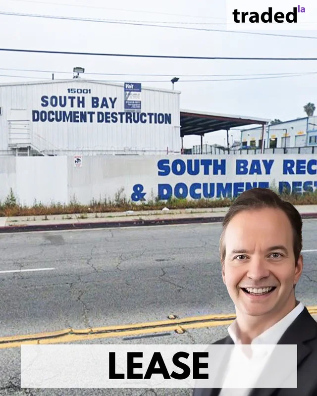 Blake Baird Of Terreno Realty Corporation Leases 5.1 Acres To M & L Expressway Inc In Gardena