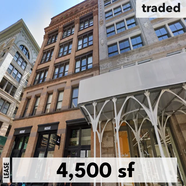 Mackage Leases Office Space At 90 Wooster St, New York For 4500 Sq Ft