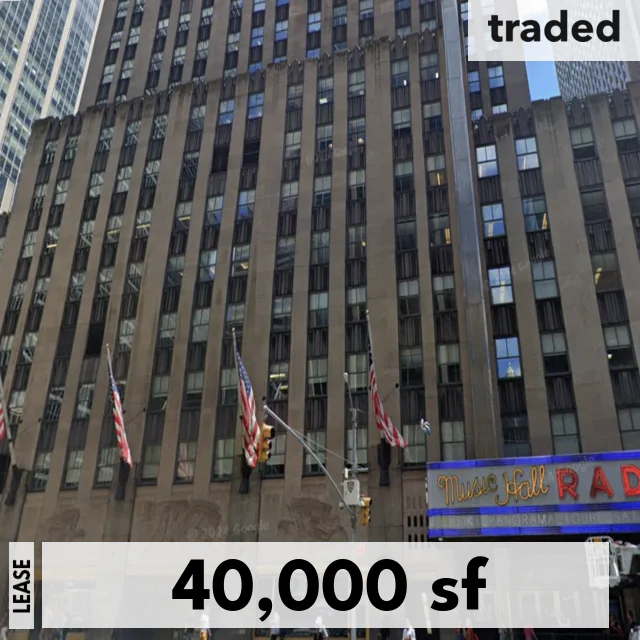 NYC Office Suites Leases 40,000 SF Office Space At 1270 6th Ave, New York