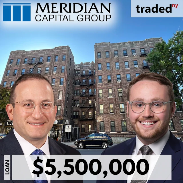 Ariel Forman & Chaim Tessler Of Meridian Capital Group Provide $5.5 Million Refinance Loan In Brooklyn