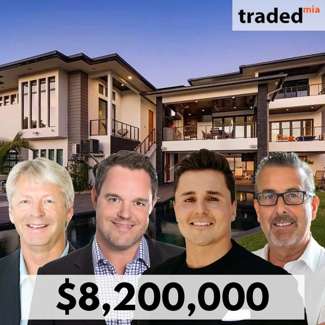 Dominic Brescia And Jason Pithers Close $8.2M Tampa Single Family Sale