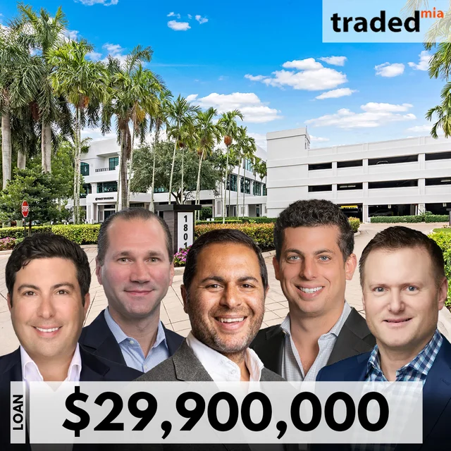 Ian Weiner & Eric Hochman Of PEBB Enterprises Secure $29.9M Refinance Loan For Office In West Palm Beach