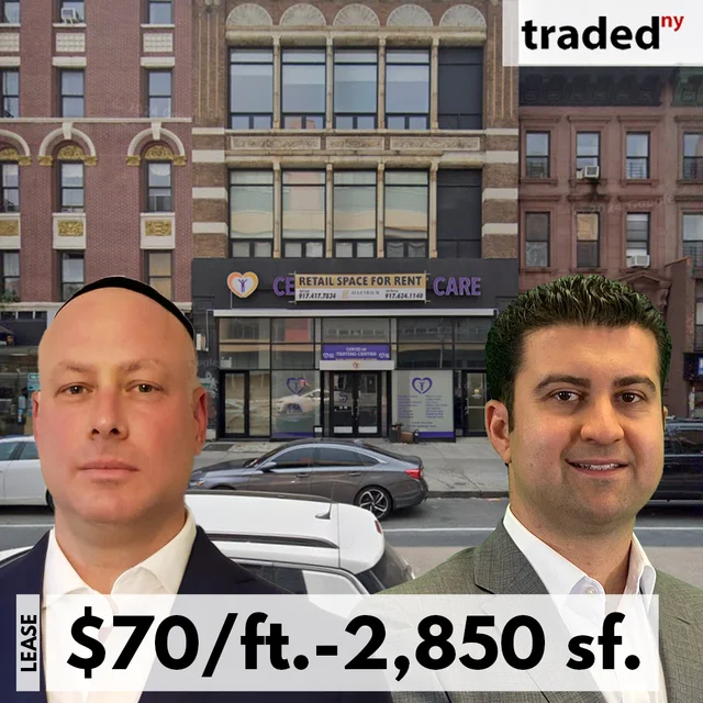 USA Vein Signs 10-Year Lease At 26 East 125th Street In South Harlem With Landlords Fruchthandler