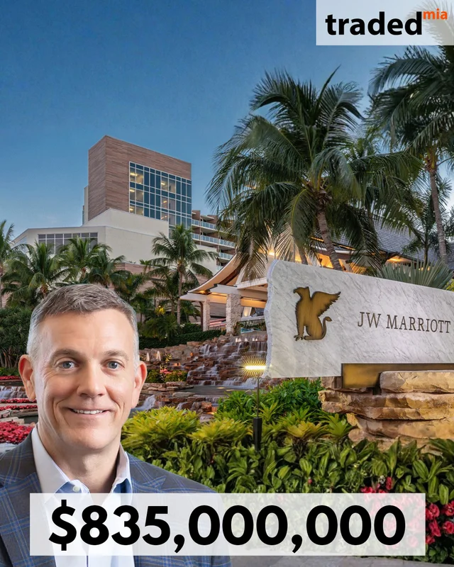 Sculptor Diversified Real Estate Income Trust Purchases JW Marriott Marco Island Beach Resort For $835M