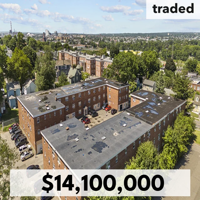116-Unit Apartment Complex Sold For $14.1M In Bridgeport Represented By Matt Cawley