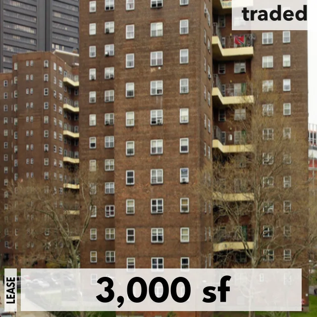 New York City Housing Authority Leases 3000 Square Feet To Tenant With Three Brokers In New York