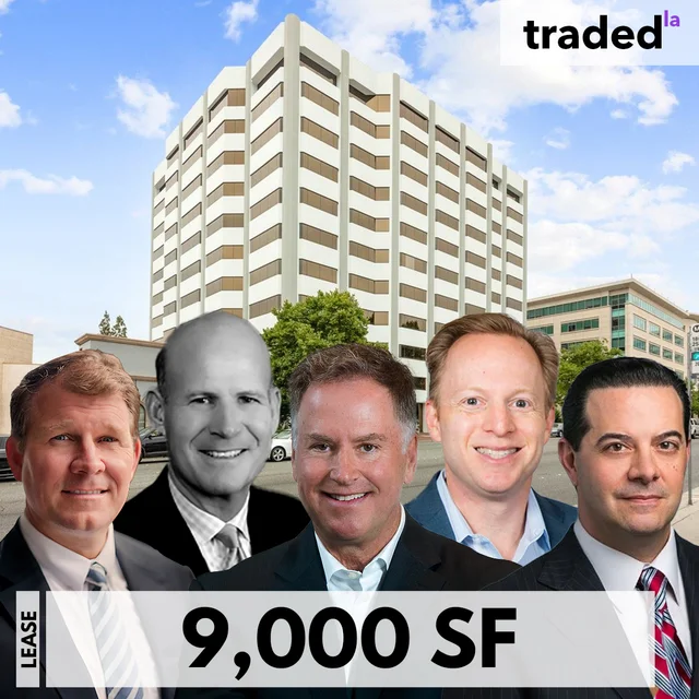 Mark Shuster's Shuster Advisory Group LLC Leases 9,000 SF Office In Pasadena