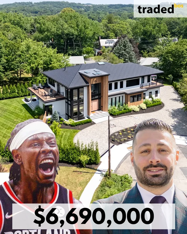 Jrue Holiday Sells Single Family Home In Newton MA For $6.69M With George Sarkis As Seller's Rep
