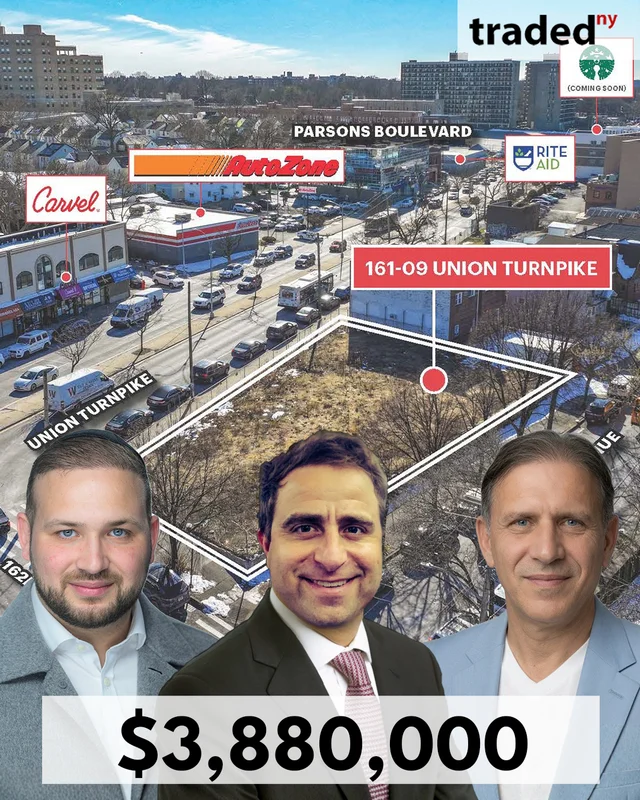 Adam Malul And Shalom Malul Acquire Development Site In Fresh Meadows For $3.88M