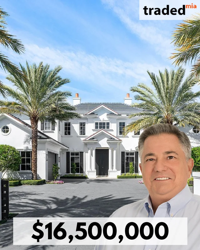 Philip And Alyssa Bonadonna Purchase Waterfront Mansion In Boca Raton For $16.5M With David Roberts As The Broker