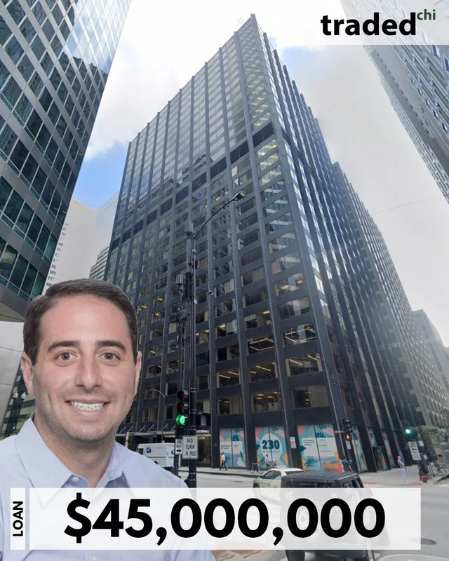Jordan Menashe Of Menashe Properties Secures $45M Loan From Goldman Sachs For Chicago Office Tower