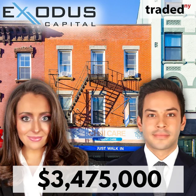 Haley Hasho & Justin Conway Of Exodus Capital Broker Mixed-Use Sale At 715 Manhattan Avenue
