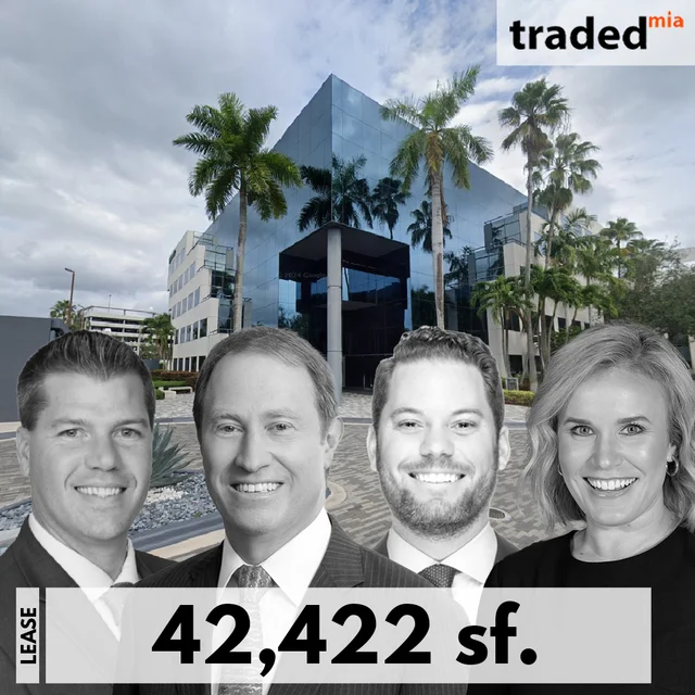 Ted Pick Of Morgan Stanley Renews 42422 SF Office Lease At Aventura Corporate Center