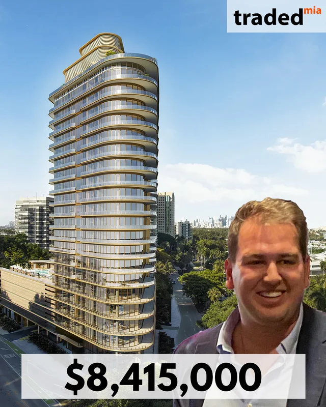 Nadim Ashi Sells Four Seasons Coconut Grove Condo In Miami For $8.42M With Eddie Enis As Buyer's Rep