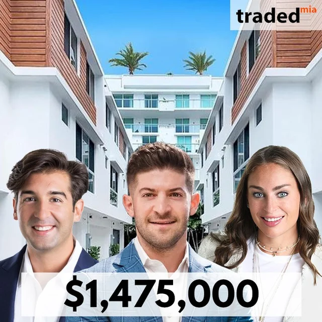 Douglas Elliman Brokers Nathan Shore, Jessica Chestler & Ben Jacobs Sell Bay Harbor Islands Condo For $1.475M