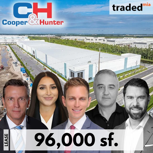 Dalfen Industrial Leases 96000 Square Feet To Cooper&Hunter In Hialeah Represented By Brokers