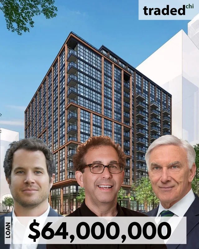 Riverside Investment & Development Secures $64 Million Loan For Chicago Development Site At 566 West Van Buren Street