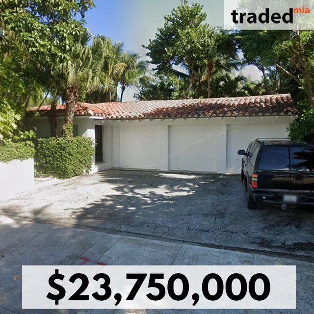 Gregory M Cogan Acquires Single Family Home In North Miami Beach For $23.75M