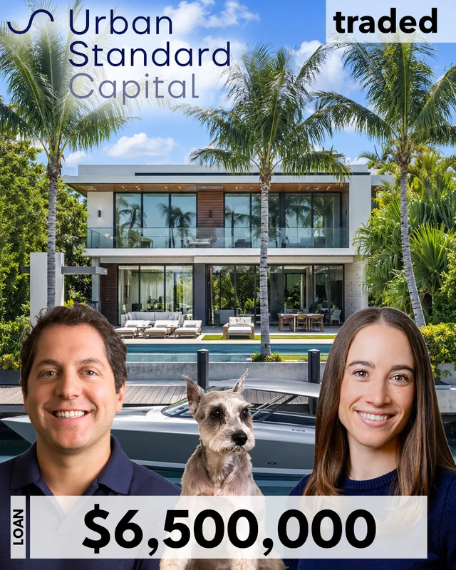 Seth Weissman And Haley Davis Of Urban Standard Capital Provide $6,500,000 Loan In Miami Beach