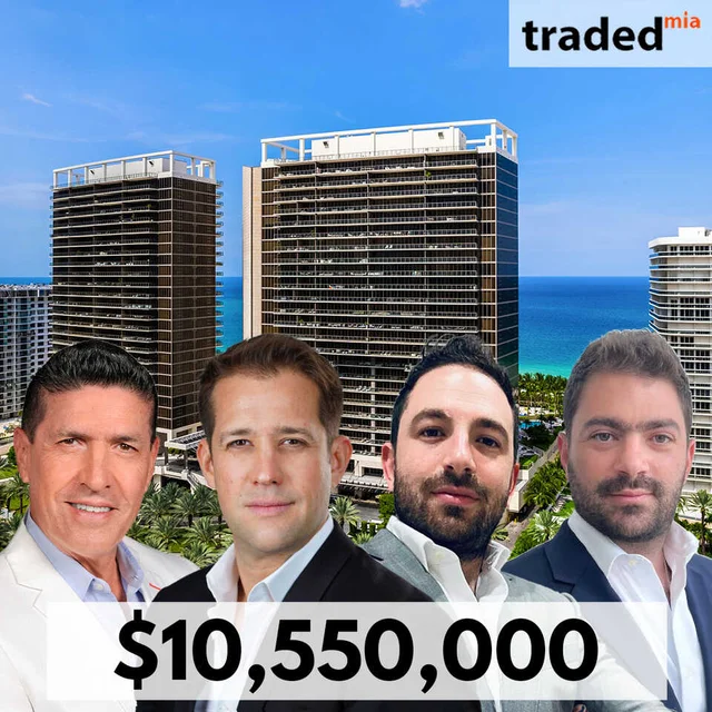 BRG International & Sergio Balinotti Acquire Bal Harbour Condo For $10.55M