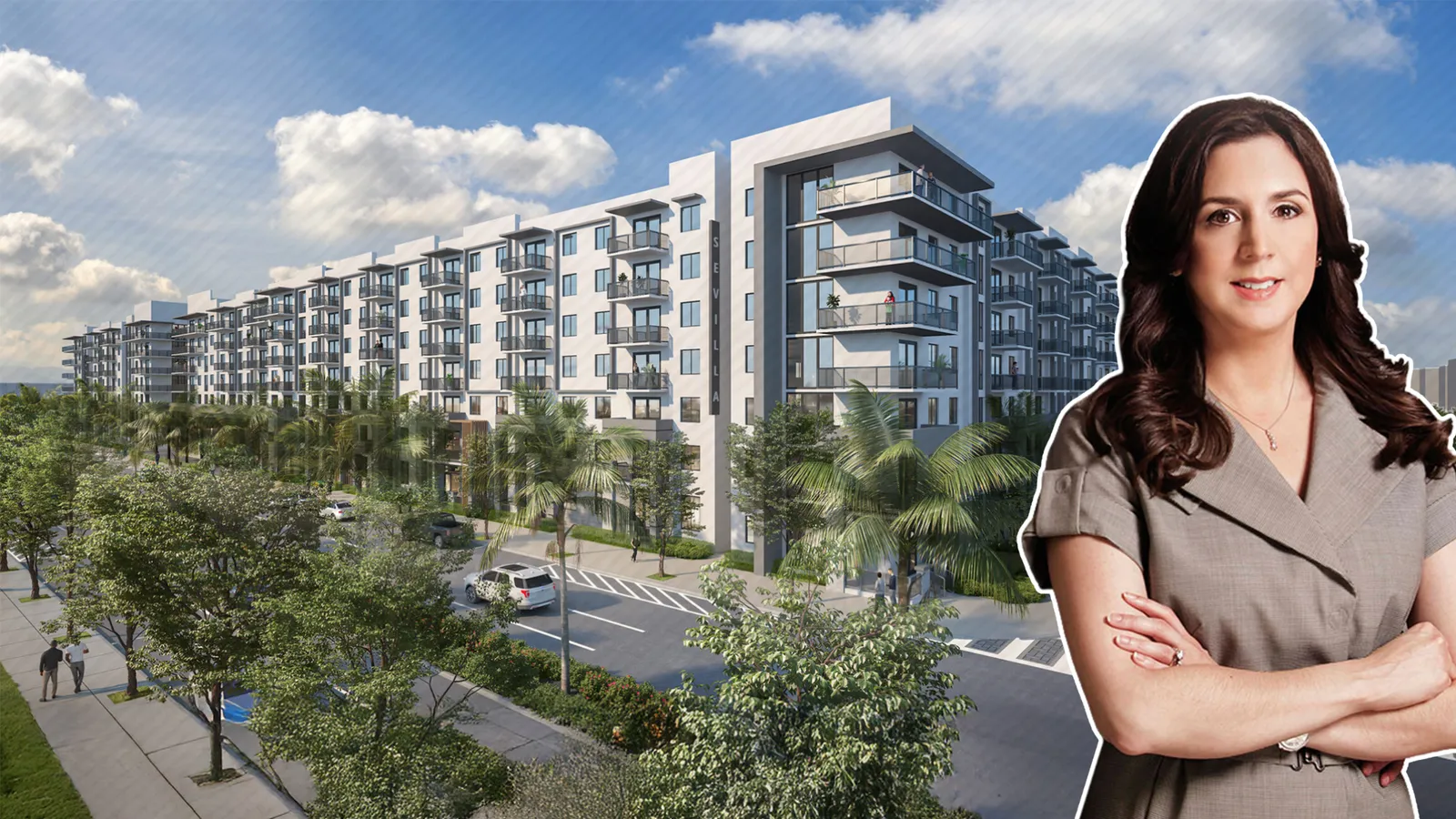 Codina Partners Tops Out 405-Unit Sevilla at Downtown Doral With $100M Regions Bank Loan