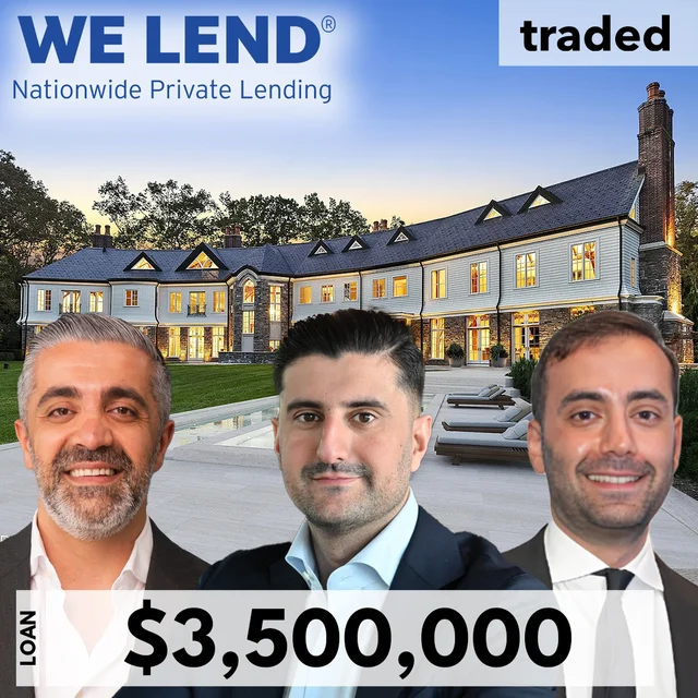We Lend Provides $3.5 Million Bridge Loan For Luxury SFR In New Canaan, CT