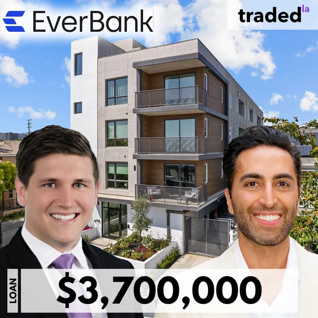 Patrick Matchett Of EverBank Provides $3.7M Loan For Kevin Zarabi's Multifamily Refinancing In Los Angeles