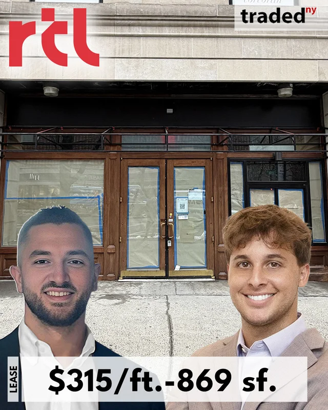 The Brodsky Organization Leases Retail Space To Lucia Pizza At 159 Columbus Avenue