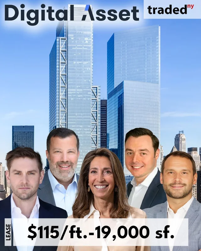 Digital Asset Leases 19,000 Square Feet At 4 World Trade Center For $115 Per Square Foot