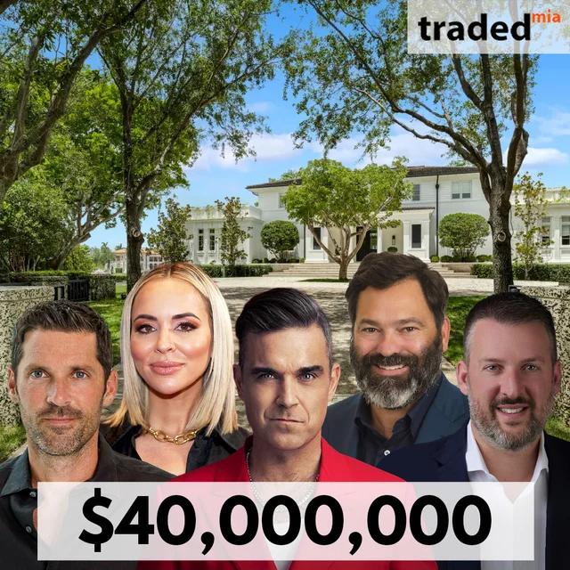 Robbie Williams Purchases Waterfront Estate In Coral Gables From Dr. Nicole Martin And Anthony Lopez For $40M