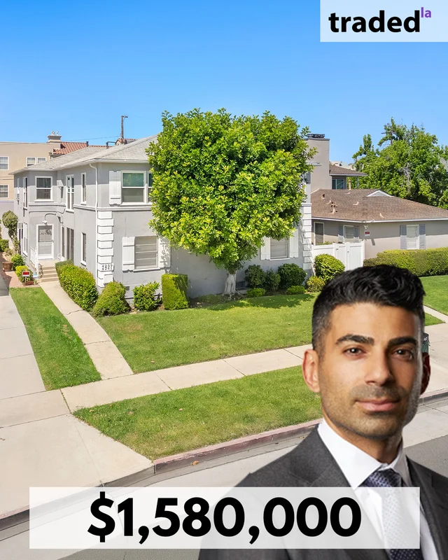 Sevak Mkrtchyan Acquires Multifamily Asset At 4259 Cahuenga Boulevard For $1.58M With Broker Jordan Asheghian