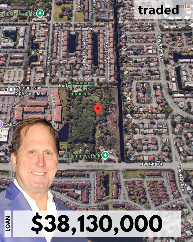 Lewis Swezy Of Centennial Management Secures $38.13M Loan For Development Site In Sunrise