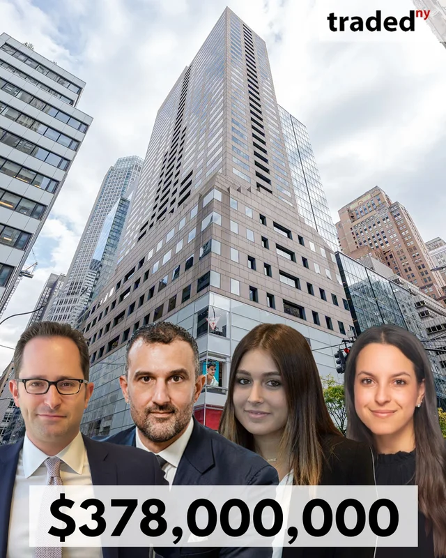 Sovereign Partners Acquires Manhattan Office At 575 Fifth Avenue For $378 Million