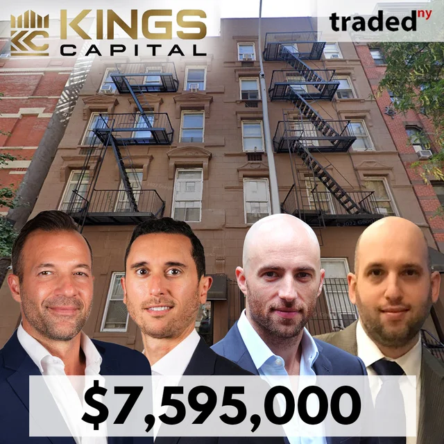 Kings Capital Acquires Multifamily Property At 404-406 West 51st Street For $7.595M