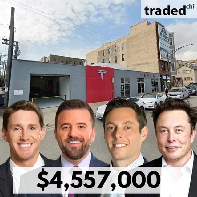 Tesla Acquires Retail Property On W. Grand Avenue In Chicago For $4.6M