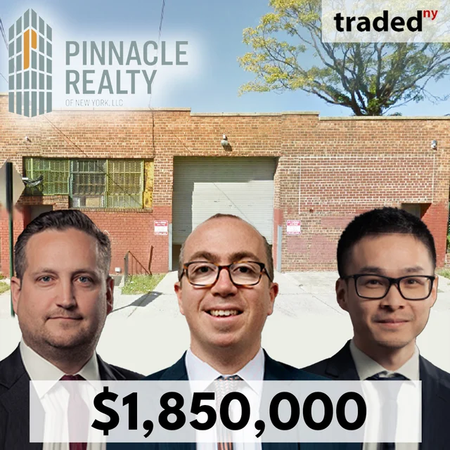 JianLi Zou Represents Buyer In $1.85M Industrial Sale At 57-14 59th Street In Maspeth