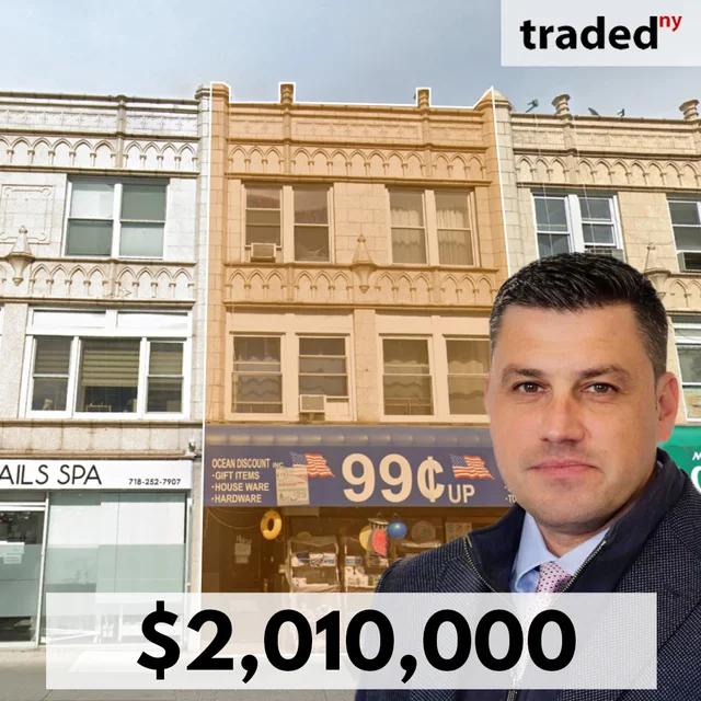 Yakov Khavin Purchases Mixed-Use Property From Luba Veksler For $2.01M In Brooklyn