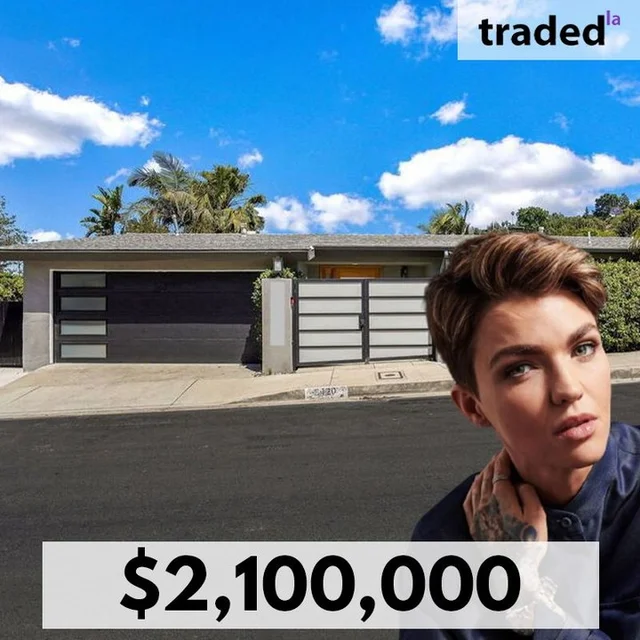 Ruby Rose Sells SFR In Sherman Oaks For $2.1M With Brokers Steven Dubin, Ernie Carswell, Suzanne Dranow, And Eli Karon